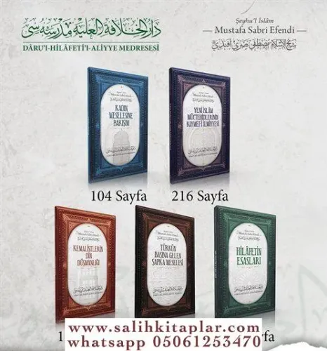Mustafa Sabri Efendi Kitaplığı (5 Kitap)