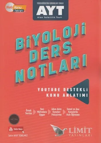 Limit AYT Biyoloji Ders Notları