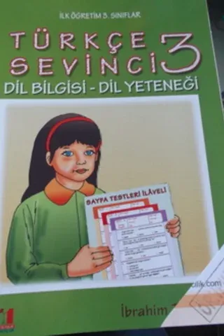 3. Sınıf Türkçe Sevinci Dilbilgisi - Dil Yeteneği