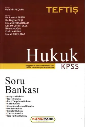 Hukuk KPSS Soru Bankası