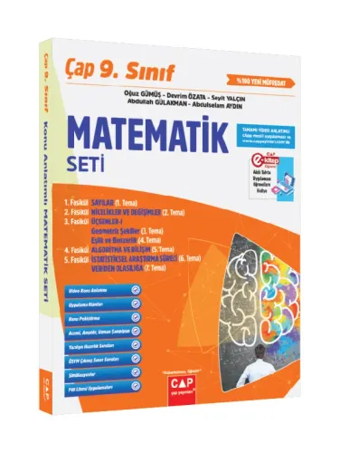 Çap Yayınları 9. Sınıf Matematik Seti