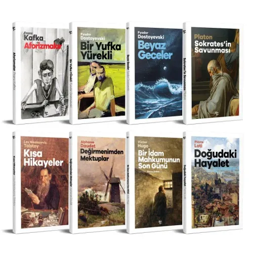 Unutulmaz Dünya Klasikleri Serisi - 8 Kitap - Halkkitabevi