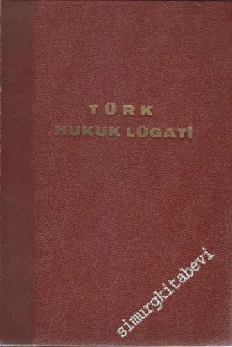 Türk Hukuk Lûgati -        1944