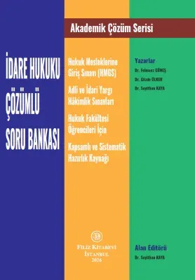 Filiz Kitabevi 2026 HMGS Hakimlik İdare Hukuku Çözümlü Soru Bankası