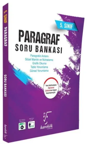 Karekök Yayınları 5. Sınıf Paragraf Soru Bankası