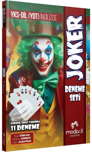 Modadil Yayınları YKSDİL İngilizce Joker 11 Deneme Seti