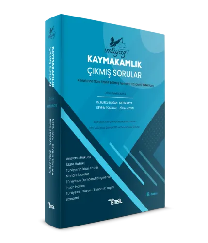 İMTİYAZ KAYMAKAMLIK ÇIKMIŞ SORULAR