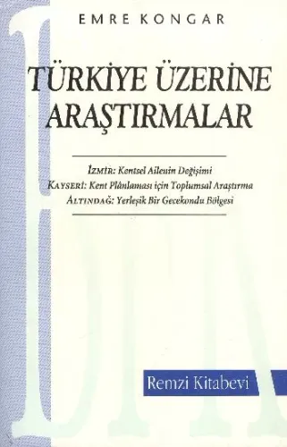 Türkiye Üzerine Araştırmalar