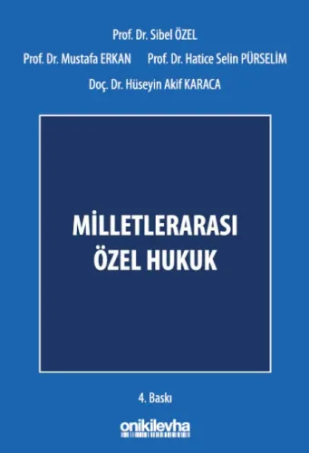 Milletlerarası Özel Hukuk Sibel Özel