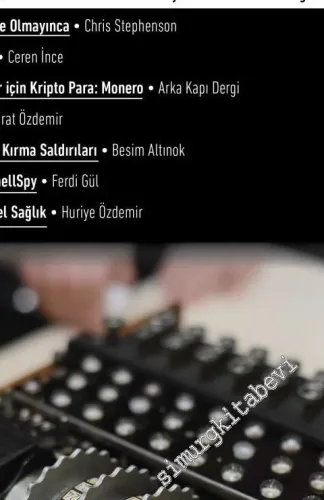 Arka Kapı: İki Aylık Siber Güvenlik Dergisi - Google, Parola Kırma - Sayı: 6