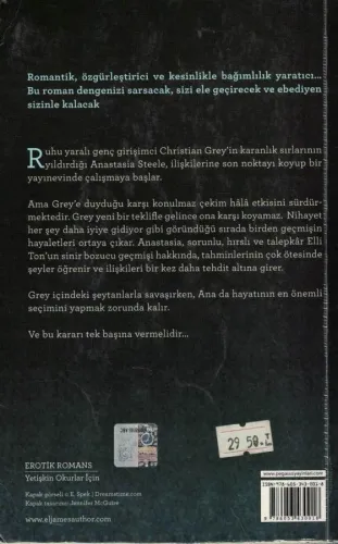Karanlığın Elli Tonu E L James Pegasus Yayıncılık %54 indirimli