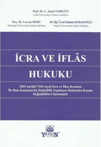 İcra ve İflas Hukuku