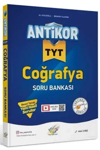​FDD Yayınları TYT Antikor Coğrafya Soru Bankası