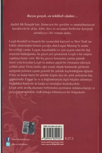 Koru Beni Judith McNaught Epsilon Yayıncılık %48 indirimli