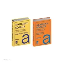 Almanca-Türkçe Sözlük ve İngilizce-Türkçe Sözlük (2 Kitap Set Biala Kapak)