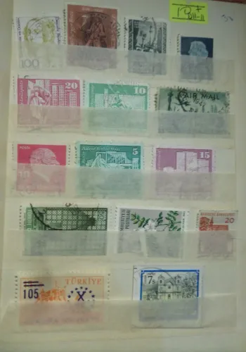 Koleksiyon Pul (15 Adet)