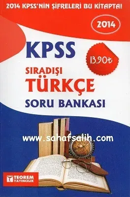 2014 KPSS Sıradışı Türkçe Soru Bankası