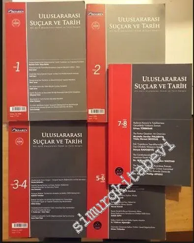 Uluslararası Suçlar ve Tarih Dergisi, Sayı: 1 - 7/8; Yıl: 2006 - 2009 -
