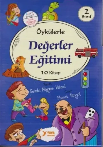 Öykülerle Değerler Eğitimi-10 Kitap Takım Yuva 9789755176246