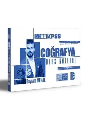 BENİM HOCAM KPSS 2026 COĞRAFYA DERS NOTLARI