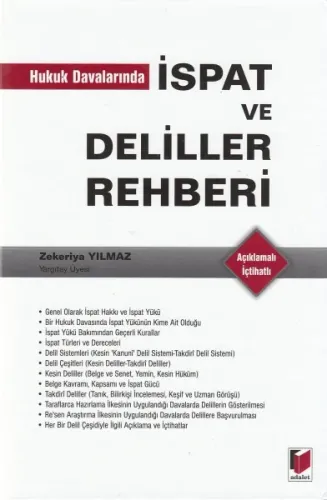 İspat ve Deliller Rehberi