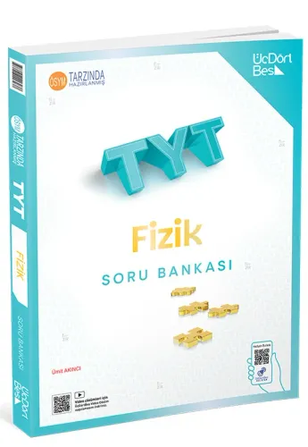 ÜçDörtBeş TYT Fizik Soru Bankası - 2027