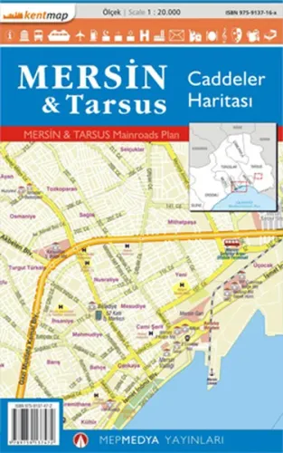 Mersin Tarsus Caddeler Haritası