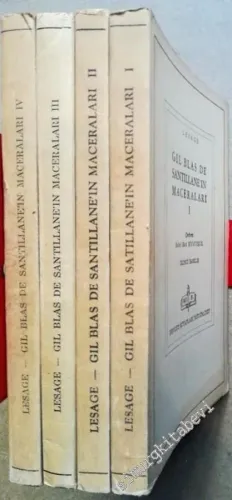 Gil Blas de Santillane'in Maceraları 4 Cilt TAKIM -        1967