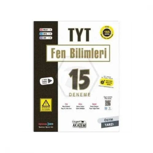 ÜÇGEN AKADEMİ TYT FEN BİLİMLERİ 15 li DENEME