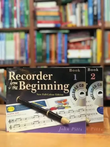 Recorder from the Beginning - Book 1 ve Book 2 Takım