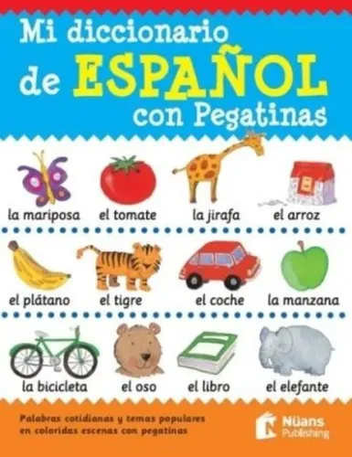 Mi Diccionario De Español Con Pegatinas