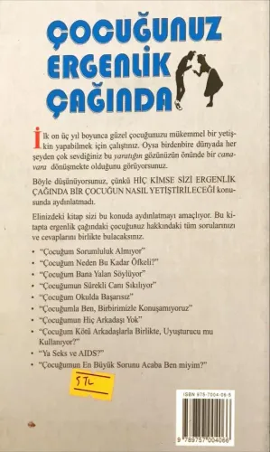 Çocuğunuz Ergenlik Çağında Boyner Yayınları