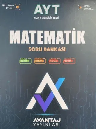 AVANTAJ KURUMSAL AYT MATEMATİKSORU BANKASI 2027