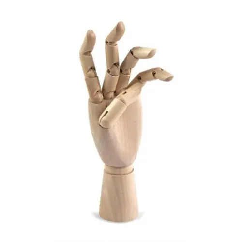 Gvn Art Ahşap Model El Mankenı 18Cm N:E0315-7