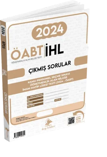 Dizgi Kitap Yayınları ÖABT MEB-AGS İmam Hatip Lisesi Öğretmenliği (İHL) Video Çözümlü 2024 Sınavı Tek Fasikül Orijinal Çıkmış Sorular