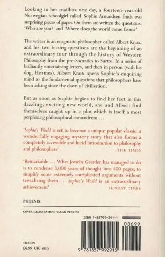 Sophie's World Jostein Gaarder Phcenix %40 indirimli