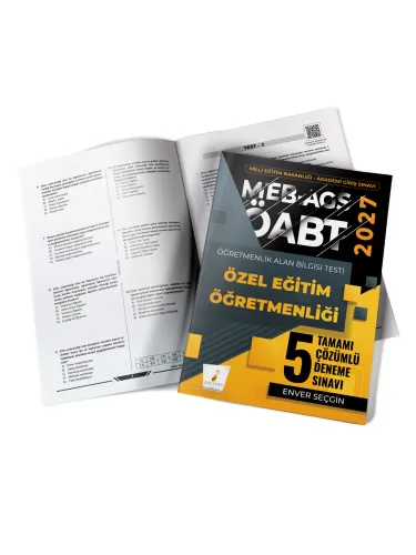 Pelikan Yayınları MEB-AGS ÖABT Özel Eğitim Öğretmenliği Tamamı Çözümlü