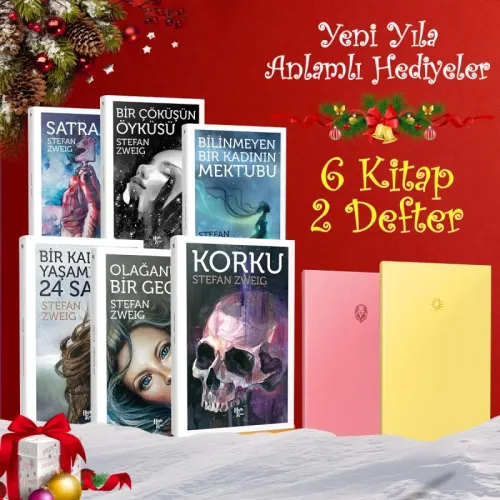 Stefan Zweig Seti - 6 Kitap 2 Defter -1