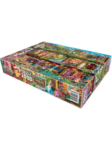 Oyun Raftaki Bahçe 2000 Parça Puzzle