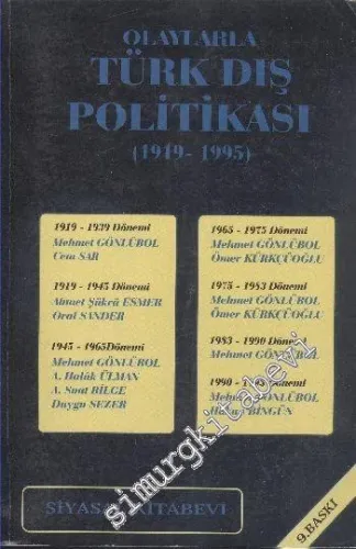 Olaylarla Türk Dış Politikası 1919 - 1995 -        2000