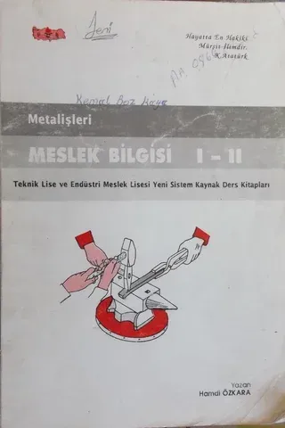Metalişleri Meslek Bilgisi I-II
