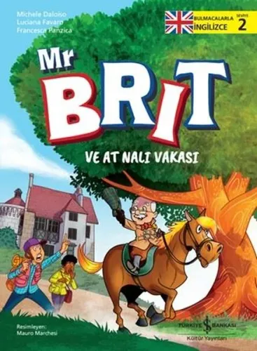 Mr. Brit ve At Nalı Vakası - Bulmacalarla İngilizce Seviye 1