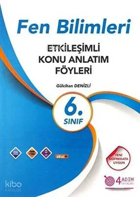 6. Sınıf Fen Bilimleri Etkileşimli Konu Anlatım Föyleri