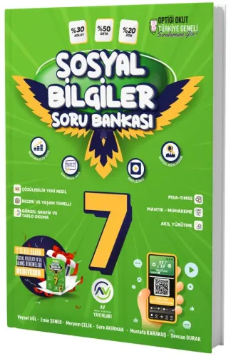 Av Yayınları 7. Sınıf Sosyal Bilgiler Soru Bankası