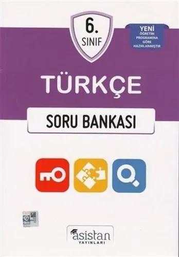 Asistan Yayınları 6. Sınıf Türkçe Soru Bankası