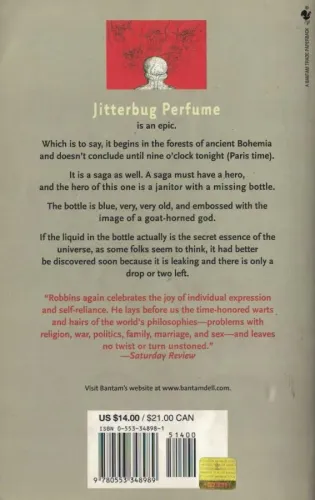 Jitterbug Perfume Tom Robbins Bantam Press %30 indirimli