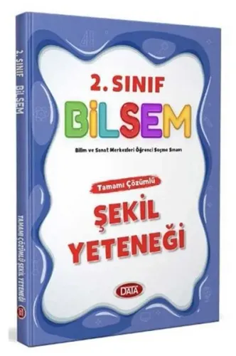 Data Yayınları 2. Sınıf Bilsem Tamamı Çözümlü Şekil Yeteneği