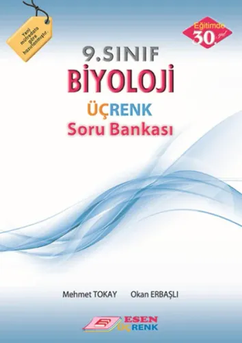 Esen Üçrenk Yayınları 9. Sınıf Biyoloji Soru Bankası Esen Üçrenk