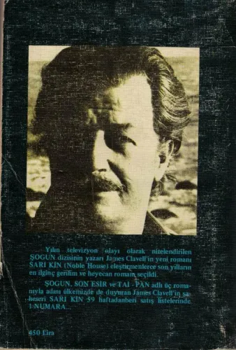 Sarı Kin James Clavell Altın Kitaplar %58 indirimli