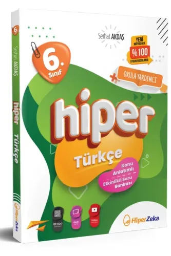 HİPER ZEKA 6.SINIF HİPER TÜRKÇE KONU ANLATIMLI SORU BANKASI